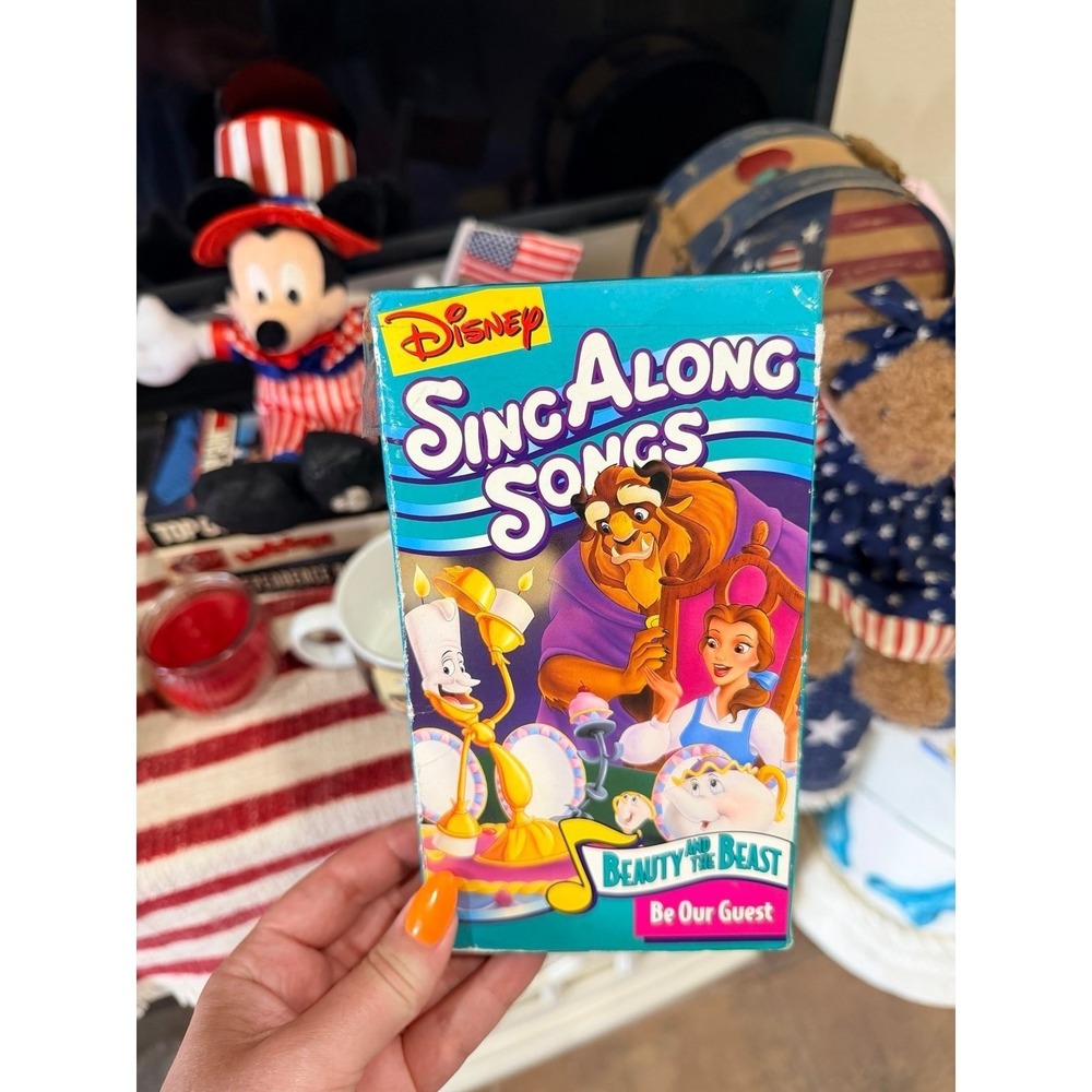Be our guest Disney sing along-songs vhs